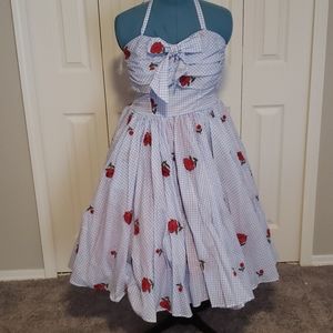 Rose Gingham dress